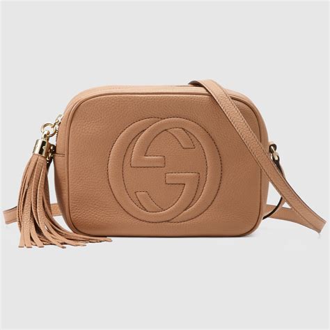 gucci leather soho disco bag.